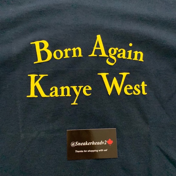 🔹*NEW* Kanye west “Born Again” Tee (Sz S) - Picture 3 of 6